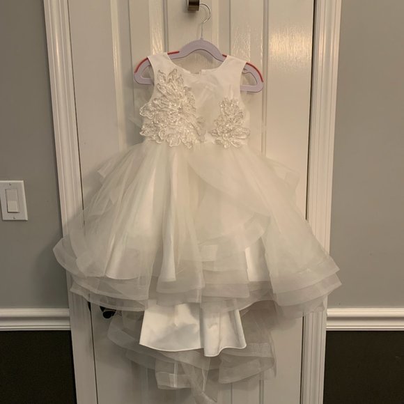 Princess Daliana Flower Girl Dress Size 4 - Picture 1 of 7